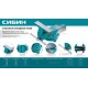 СИБИН 100 мм, Стальные слесарные тиски (3244-100)