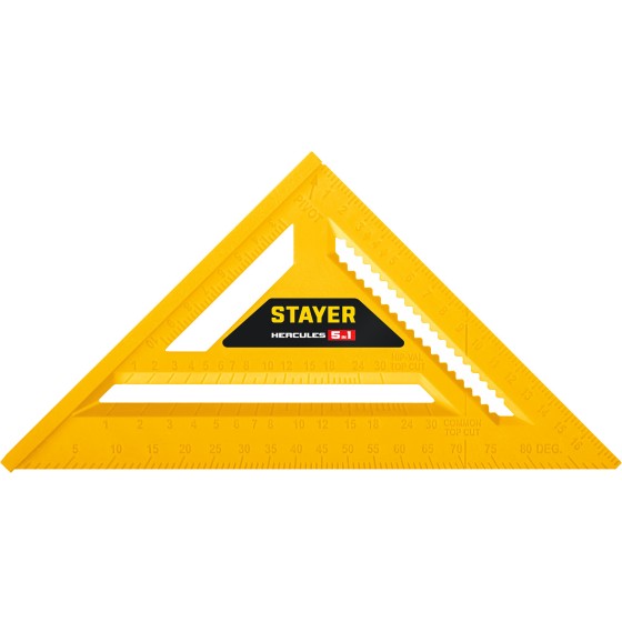 STAYER 170 мм, 5-в-1, универсальный кровельный пластиковый угольник (34522-17) STAYER 170 мм, 5-в-1, универсальный кровельный пластиковый угольник (34522-17)