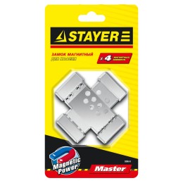 STAYER 4 шт, магнитный замок для кафеля (3395-B)