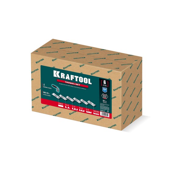 KRAFTOOL 280х115 мм, набор нержавеющих гребенок (6шт) со сменной 2к ручкой, в пластиковом кейсе (33268-H6) KRAFTOOL 280х115 мм, набор нержавеющих гребенок (6шт) со сменной 2к ручкой, в пластиковом кейсе (33268-H6)