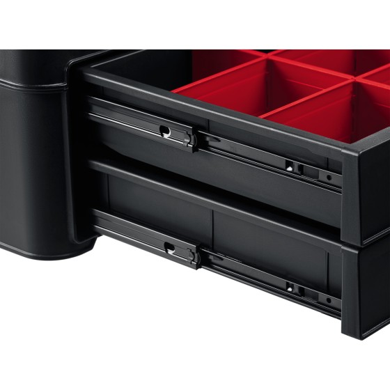 KETER STACKNROLL, 481 х 332 х 233 мм, (19″), пластиковый ящик с выдвижными полками (38407) KETER STACKNROLL, 481 х 332 х 233 мм, (19″), пластиковый ящик с выдвижными полками (38407)
