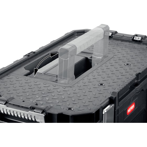 KETER SMART ROLLING, 564 х 373 х 700 мм, (22″), набор пластиковый ящик-тележка + ящик для инструментов + ящик органайзер (38390-22) KETER SMART ROLLING, 564 х 373 х 700 мм, (22″), набор пластиковый ящик-тележка + ящик для инструментов + ящик органайзер (38390-22)