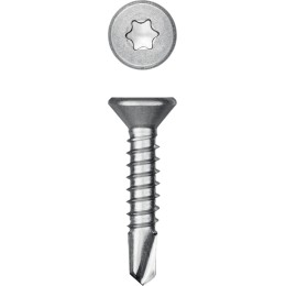 KRAFTOOL DS-C, 19 х 3.9 мм, А2, сверло, потайная головка, ТХ15, 750 шт, саморез нержавеющий (300932-39-019)