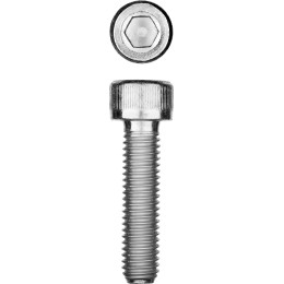 ЗУБР DIN 912, кл. пр. 8.8, М10 х 35 мм, цинк, 5 кг, винт с внутренним шестигранником, Профессионал (30318-10-035)