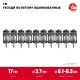 ЗУБР CN 17 х 2.7 мм, гвозди по бетону оцинкованные, 1000 шт (305388-17) ЗУБР CN 17 х 2.7 мм, гвозди по бетону оцинкованные, 1000 шт (305388-17)