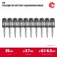 ЗУБР CN 25 х 2.7 мм, гвозди по бетону оцинкованные, 1000 шт (305388-25) ЗУБР CN 25 х 2.7 мм, гвозди по бетону оцинкованные, 1000 шт (305388-25)