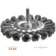 MIRAX 100 / 6 мм, жгутированная стальная проволока 0.5 мм, щетка дисковая для дрели (35146-100) MIRAX 100 / 6 мм, жгутированная стальная проволока 0.5 мм, щетка дисковая для дрели (35146-100)