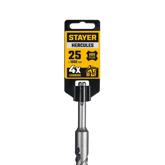STAYER HERCULES-4Х 25x1000 мм, SDS-plus бур (29290-1000-25)