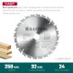 KRAFTOOL Fast, 250 х 32 мм, 24Т, пильный диск по дереву (36950-250-32) KRAFTOOL Fast, 250 х 32 мм, 24Т, пильный диск по дереву (36950-250-32)