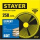 STAYER Expert, 250 x 32/30 мм, 60Т, точный рез, пильный диск по дереву (3682-250-32-60) STAYER Expert, 250 x 32/30 мм, 60Т, точный рез, пильный диск по дереву (3682-250-32-60)