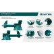 KRAFTOOL Reversible 200 мм, расход 368 мм, Слесарные тиски (32705-200) KRAFTOOL Reversible 200 мм, расход 368 мм, Слесарные тиски (32705-200)