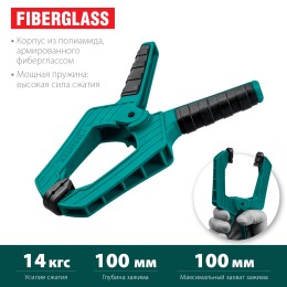 KRAFTOOL SC-10, 100 х 100 мм, пружинная струбцина (32227-10) KRAFTOOL SC-10, 100 х 100 мм, пружинная струбцина (32227-10)
