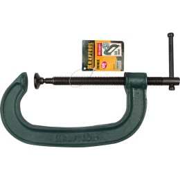 KRAFTOOL Extrem-100, 100 х 50 мм, струбцина G-образная (32229-100) KRAFTOOL Extrem-100, 100 х 50 мм, струбцина G-образная (32229-100)