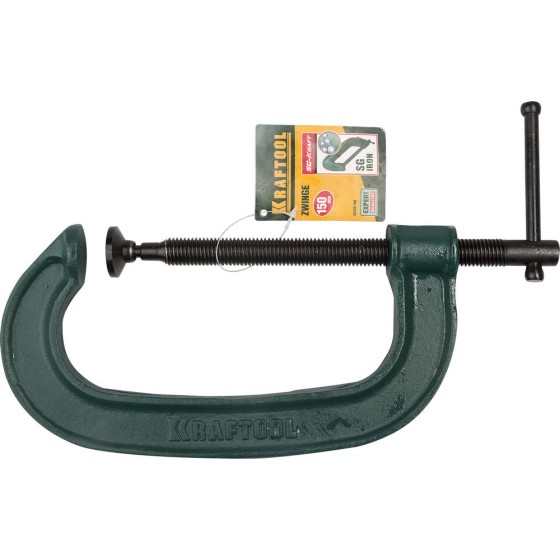 KRAFTOOL Extrem-150, 150 х 65 мм, струбцина G-образная (32229-150) KRAFTOOL Extrem-150, 150 х 65 мм, струбцина G-образная (32229-150)