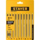 STAYER 140 мм, 10 предм., набор надфилей, Professional (16011-H10) STAYER 140 мм, 10 предм., набор надфилей, Professional (16011-H10)
