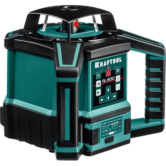 KRAFTOOL RL600, 600 м, ротационный лазерный нивелир (34600) KRAFTOOL RL600, 600 м, ротационный лазерный нивелир (34600)