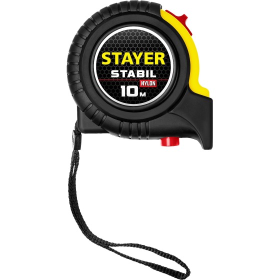 STAYER Stabil, 10 м х 25 мм, рулетка, Professional (34131-10) STAYER Stabil, 10 м х 25 мм, рулетка, Professional (34131-10)