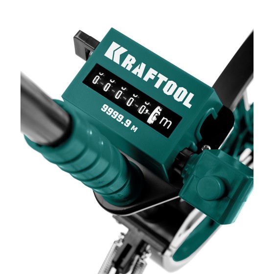 KRAFTOOL 0.1 - 99999.9 м, измерительное колесо (курвиметр) с металлическим шасси и рукояткой (34756) KRAFTOOL 0.1 - 99999.9 м, измерительное колесо (курвиметр) с металлическим шасси и рукояткой (34756)