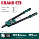 KRAFTOOL GRAND-64, 3.2 - 6.4 мм, 520 мм, усиленный двуручный заклёпочник (311791) KRAFTOOL GRAND-64, 3.2 - 6.4 мм, 520 мм, усиленный двуручный заклёпочник (311791)