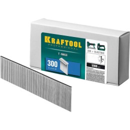 KRAFTOOL гвозди тип 300 (47/J/ F), 15 мм, калибр 18GA. 5000 шт (31785-15) KRAFTOOL гвозди тип 300 (47/J/ F), 15 мм, калибр 18GA. 5000 шт (31785-15)