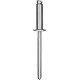 KRAFTOOL Inox, 4.8 x 25 мм, 250 шт, нержавеющие заклепки (311705-48-25)