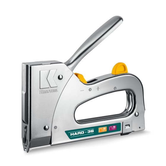 KRAFTOOL EXTREM 36, тип 36 (L) калибр 20GA (10 - 14 мм)/28, кабельный рессорный степлер (3186) KRAFTOOL EXTREM 36, тип 36 (L) калибр 20GA (10 - 14 мм)/28, кабельный рессорный степлер (3186)