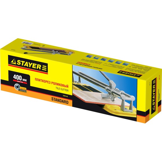 STAYER 400 мм, ручной плиткорез (3303-40) STAYER 400 мм, ручной плиткорез (3303-40)
