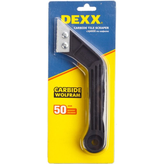 DEXX 200 мм, 1 лезвие, карбид вольфрама, скребок по кафелю (33413) DEXX 200 мм, 1 лезвие, карбид вольфрама, скребок по кафелю (33413)