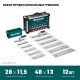 KRAFTOOL 280х115 мм (6шт) - 480х130 мм (6шт), набор нержавеющих гребенок со сменной 2к ручкой, в пластиковом кейсе (33268-H12) KRAFTOOL 280х115 мм (6шт) - 480х130 мм (6шт), набор нержавеющих гребенок со сменной 2к ручкой, в пластиковом кейсе (33268-H12)