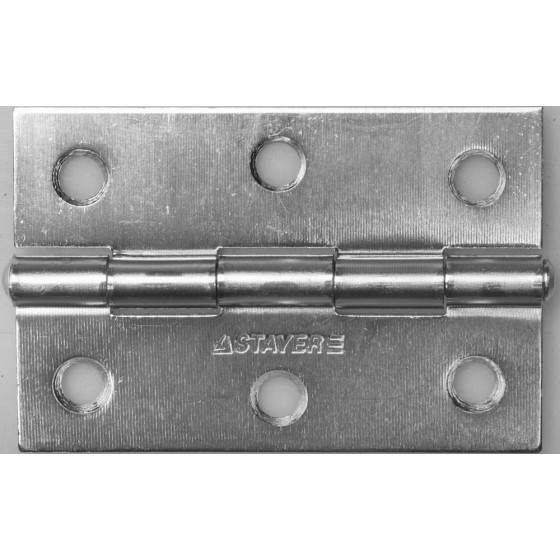 STAYER 75 x 50 х 1.6 мм, цвет белый цинк, карточная петля (37611-75-1) STAYER 75 x 50 х 1.6 мм, цвет белый цинк, карточная петля (37611-75-1)