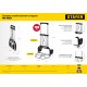 STAYER PROTruck, до 120 кг, из алюминиевого сплава, платформа 48.5 х 35 см, колеса d 16 см, вес 5 кг, складная хозяйственная тележка (38755-120) STAYER PROTruck, до 120 кг, из алюминиевого сплава, платформа 48.5 х 35 см, колеса d 16 см, вес 5 кг, складная хозяйственная тележка (38755-120)