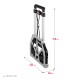 STAYER PROTruck, до 120 кг, из алюминиевого сплава, платформа 48.5 х 35 см, колеса d 16 см, вес 5 кг, складная хозяйственная тележка (38755-120) STAYER PROTruck, до 120 кг, из алюминиевого сплава, платформа 48.5 х 35 см, колеса d 16 см, вес 5 кг, складная хозяйственная тележка (38755-120)