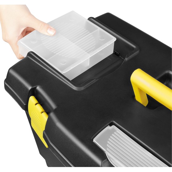 STAYER VEGA-24, 610 х 320 х 300 мм, (24″), пластиковый ящик для инструментов (38105-21)