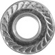 ЗУБР DIN 6923, кл. пр. 8, M14, цинк, 5 кг, гайка с фланцем (303630-14)