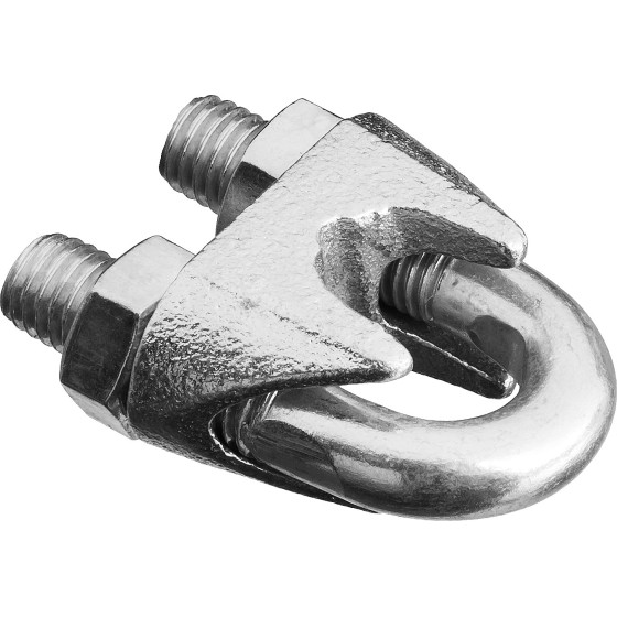 STAYER DIN 741, 22 мм, 5 шт, зажим троса (30535-22) STAYER DIN 741, 22 мм, 5 шт, зажим троса (30535-22)