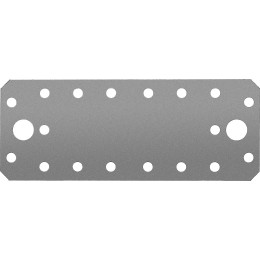 ЗУБР КП-2.5, 140 x 55 x 2.5 мм, цинк, крепежная пластина (31023-140)