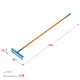 GRINDA PR-12T FIBER, 380 х 100 х 1530 мм, 12 витых зубцов, углеродистая сталь, фибергласовый черенок, садовые грабли, PROLine (39654) GRINDA PR-12T FIBER, 380 х 100 х 1530 мм, 12 витых зубцов, углеродистая сталь, фибергласовый черенок, садовые грабли, PROLine (39654)