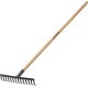 GRINDA GT-14 WOOD, 360 х 80 х 1300 мм, 14 прямых зубцов, углерод. сталь, антикор. покрытие, черенок дерев. высш. сорт, садовые грабли (39583-14) GRINDA GT-14 WOOD, 360 х 80 х 1300 мм, 14 прямых зубцов, углерод. сталь, антикор. покрытие, черенок дерев. высш. сорт, садовые грабли (39583-14)