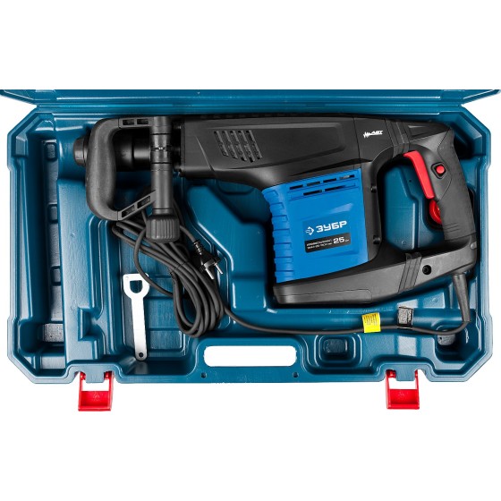 ЗУБР 25 Дж, 1500 Вт, АВТ, отбойный молоток SDS-Max, Профессионал (ЗММ-25-1500 ЭВК) ЗУБР 25 Дж, 1500 Вт, АВТ, отбойный молоток SDS-Max, Профессионал (ЗММ-25-1500 ЭВК)