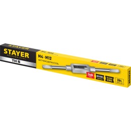 STAYER TH5, для М4-М12, L 235 мм, метчикодержатель, Professional (28035-5)