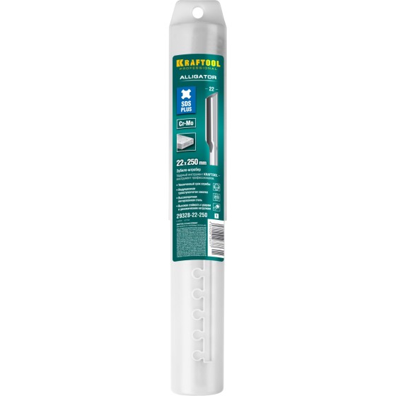 KRAFTOOL ALLIGATOR, 22 х 250 мм, SDS-plus, полукруглое зубило-штробер (29328-22-250) KRAFTOOL ALLIGATOR, 22 х 250 мм, SDS-plus, полукруглое зубило-штробер (29328-22-250)