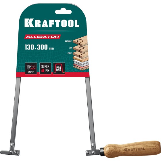 KRAFTOOL Aligator, 130 х 300 мм, ручной лобзик (15260) KRAFTOOL Aligator, 130 х 300 мм, ручной лобзик (15260)