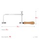 KRAFTOOL 130 х 75 мм, лобзик ювелирный с регулируемой длиной полотна (15265) KRAFTOOL 130 х 75 мм, лобзик ювелирный с регулируемой длиной полотна (15265)