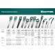 KRAFTOOL Alligator Fine 11, 550 мм, ножовка для точного реза (15203-55)