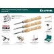 KRAFTOOL Precision-3, 3 предм., набор ручных резцов по дереву (18369) KRAFTOOL Precision-3, 3 предм., набор ручных резцов по дереву (18369)