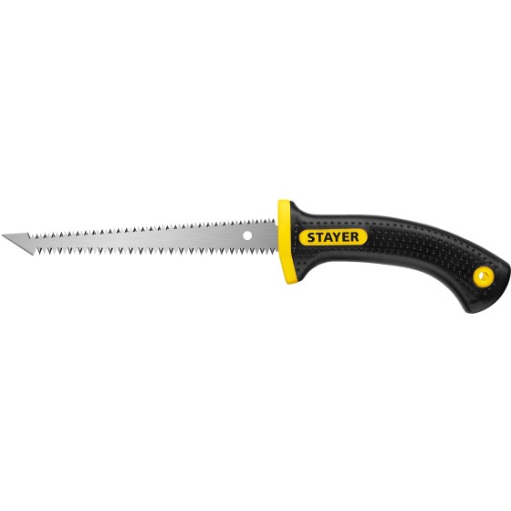 STAYER 150 мм, выкружная мини-ножовка по гипсокартону, Professional (2-15170) STAYER 150 мм, выкружная мини-ножовка по гипсокартону, Professional (2-15170)