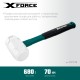 KRAFTOOL X-FORCE 680 г, белая киянка (2077-68) KRAFTOOL X-FORCE 680 г, белая киянка (2077-68)