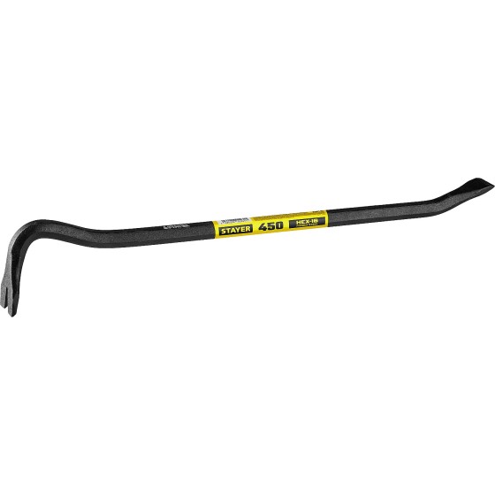 STAYER Hex-16, 450 мм, 16 мм, лом-гвоздодер (21641-45) STAYER Hex-16, 450 мм, 16 мм, лом-гвоздодер (21641-45)