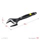 STAYER COBRA, 250/50 мм, разводной ключ, Professional (27264-25) STAYER COBRA, 250/50 мм, разводной ключ, Professional (27264-25)