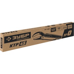 ЗУБР КТР-45, №0, 1/2″, 330 мм, трубный ключ с изогнутыми губками, Профессионал (27337-0) ЗУБР КТР-45, №0, 1/2″, 330 мм, трубный ключ с изогнутыми губками, Профессионал (27337-0)
